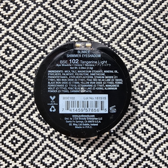 Eyeshadow Bundle Fresh Remover Blinkle Sephora The Balm Vineyard Soirée Palette - Picture 4 of 12